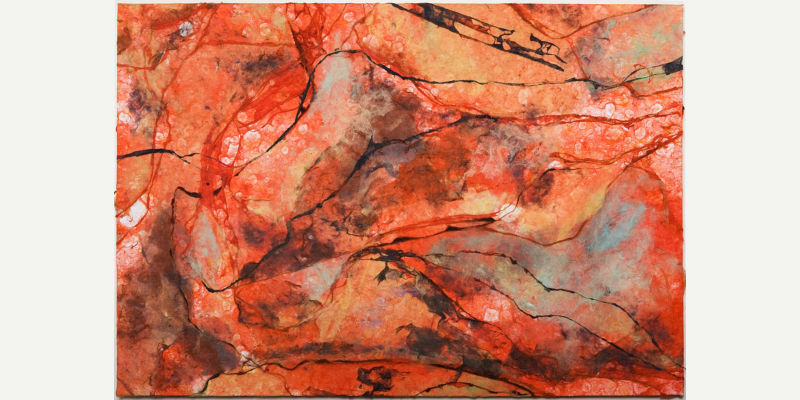 Eros carta, filo 2009  65 × 45 